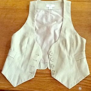 LOFT Khaki Vest