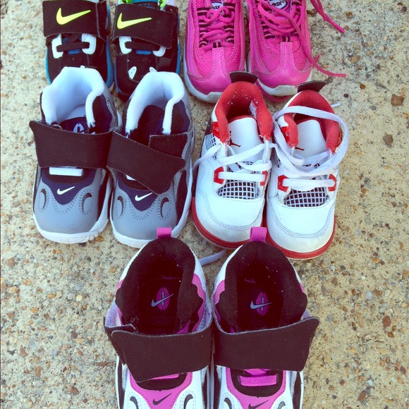 Lot of toddlers sneakers