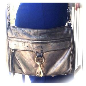Rebecca Minkoff MAC silver cross body