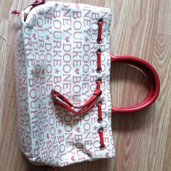 Dooney & Bourke Signature Small Tassel Tulip Tote - Picture 2 of 3