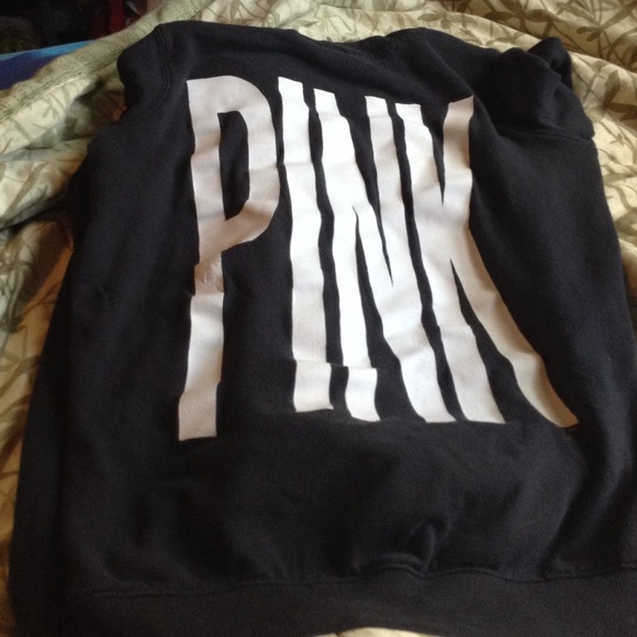 Pink pull over hoodie