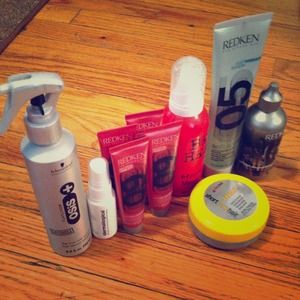 Assorted professional products