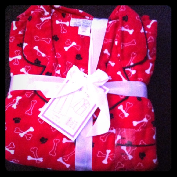 Flannel pajama set .