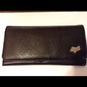🔴Black Fox Racing Tri Fold Wallet