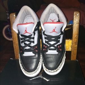 jordan black cement 3s sz 7
