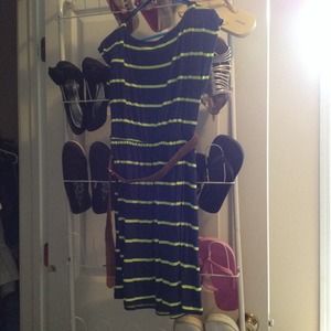 A cute dress with belt