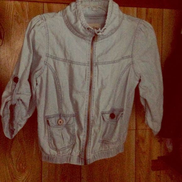 Thin Denim Macy's jacket - Picture 1 of 2