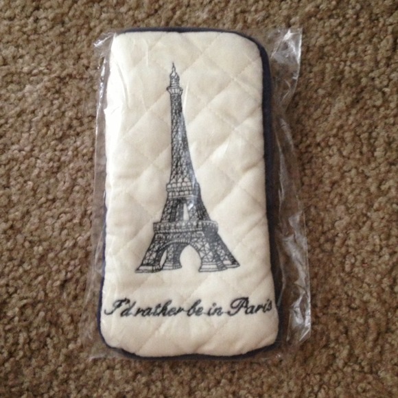 I'd rather be in Paris eyeglass case