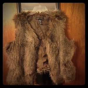 NY & Co. Fur Vest