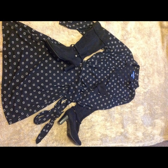 💢SOLD💢EVAN PICONE WRAP DRESS - Picture 1 of 2