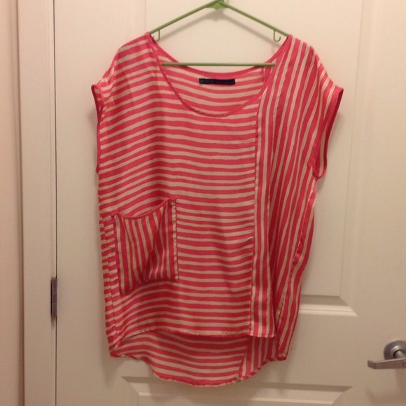 Zara pink blouse