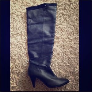Black Over Knee Boots