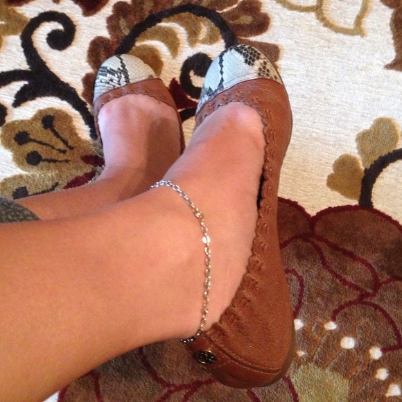 Tory burch Abbey python print
