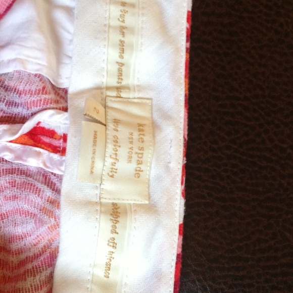 Kate spade adorable crop pants - Picture 2 of 3