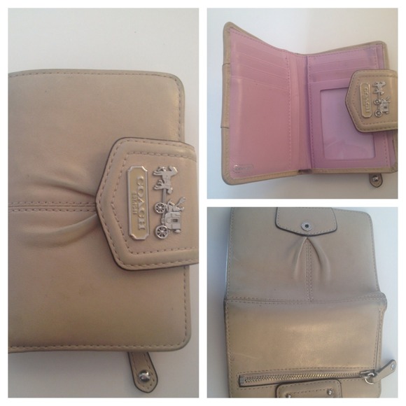 Leather Coach wallet
