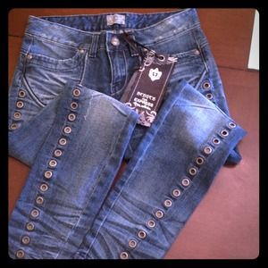 💞 REROCK for Express Skinny Jeans!