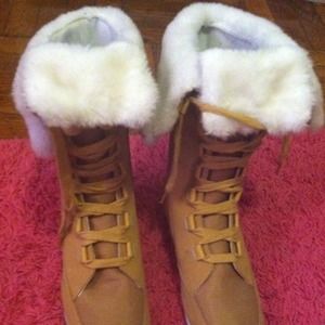 Fur Timberland Boots