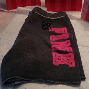 Victoria secret sweat shorts