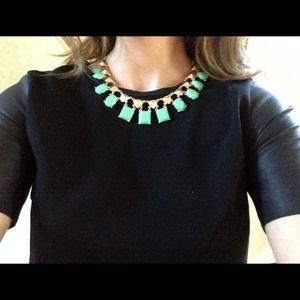 Beautiful teal unique necklace