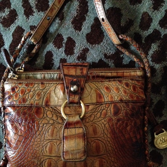 Brahmin  mojito-toasted almond/Egyptian alligator