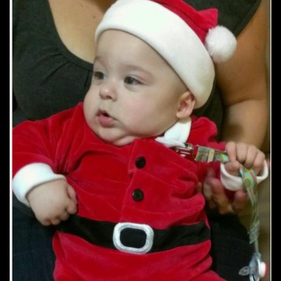 **SOLD**Baby Christmas Costume Santa Claus