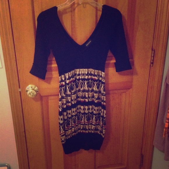 Silk/cotton dress - great for the fall/holidays