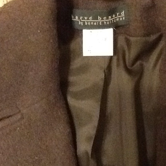 REDUCEDWool Alpaca ankle length coat, roomy size 8 - Picture 3 of 3