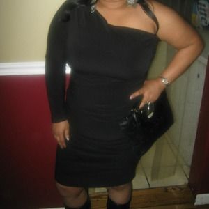 Ralph Lauren one sleeve dress.