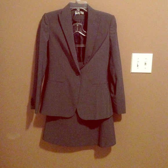 Calvin Klein skirt suit
