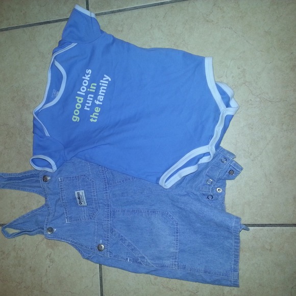 **SOLD**OshKosh Baby boys Blue Jumper