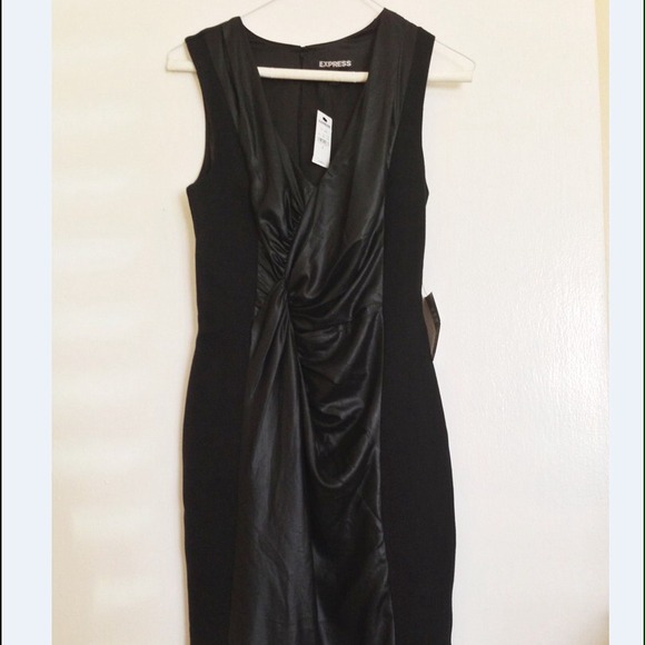Reduced---Express Sexy Black Dress