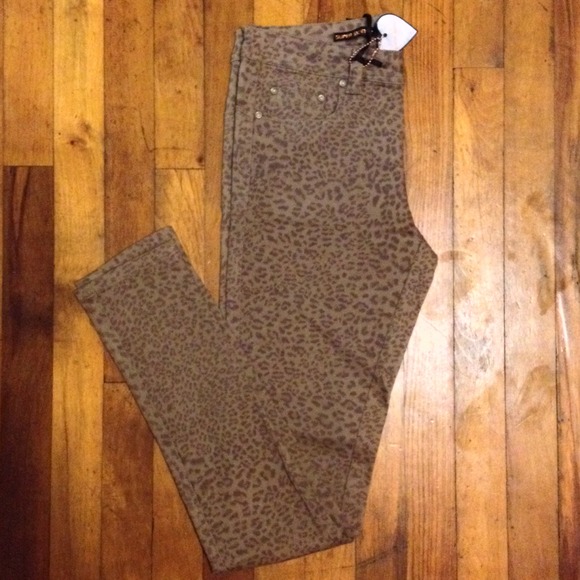Leopard print skinny jeans by Parisian