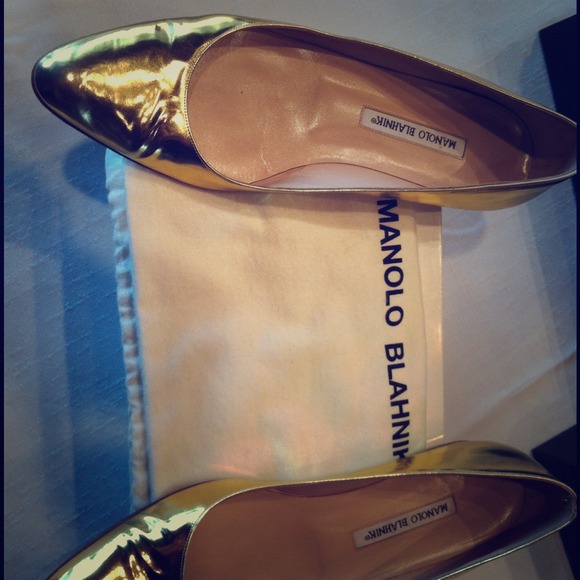Manolo Blahnik flats