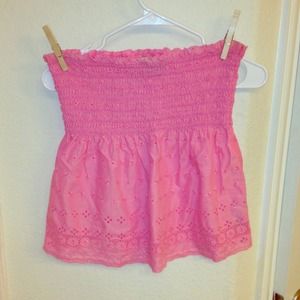 Juicy Couture Eyelet Tube top