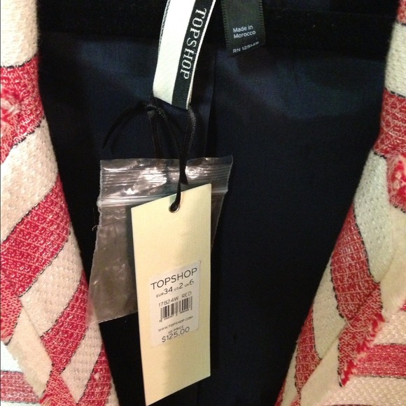 TOPSHOP Sailor Blazer with gold buttons limited - Picture 3 of 4