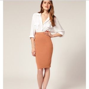 🎉Host pick 🎉ASOS exposed zipper pencil skirt