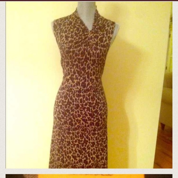 Reduced!!!! Authentic leopard Tory Burch Dress