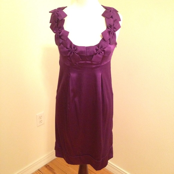 NWT Single by Galina Sobolev Purple Dress (Size S)