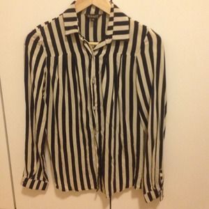 Kova&T silk striped blouse