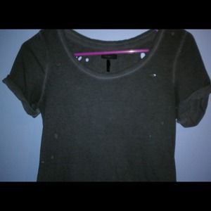 🎉Grunge Distressed Tee