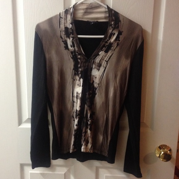 Ronen Chen Long Sleeve Top
