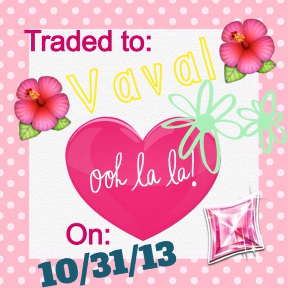 🔴TRADED🔴 to @vaval