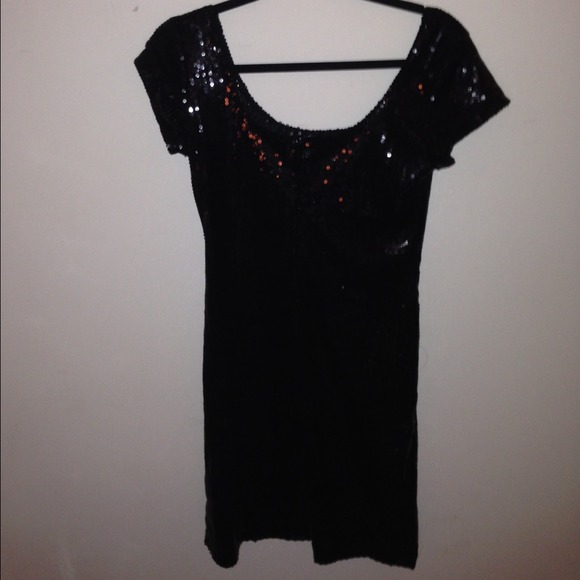 NYE Black Sequin Dress - Picture 3 of 4