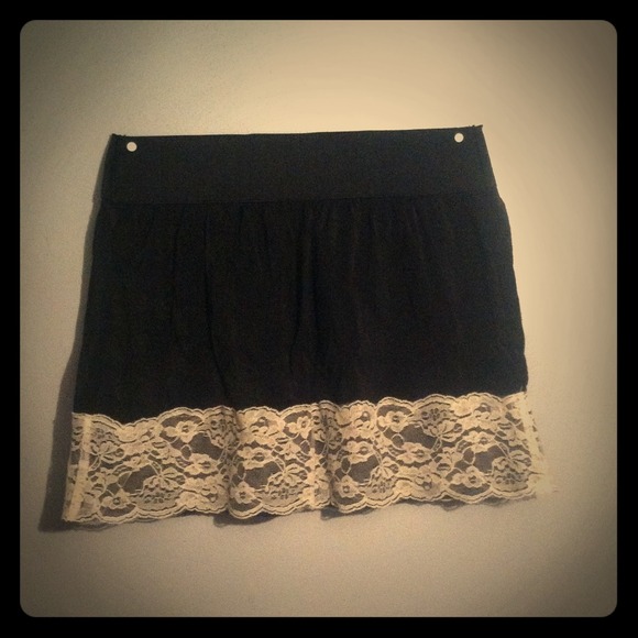 Vintage style lace bottom skirt
