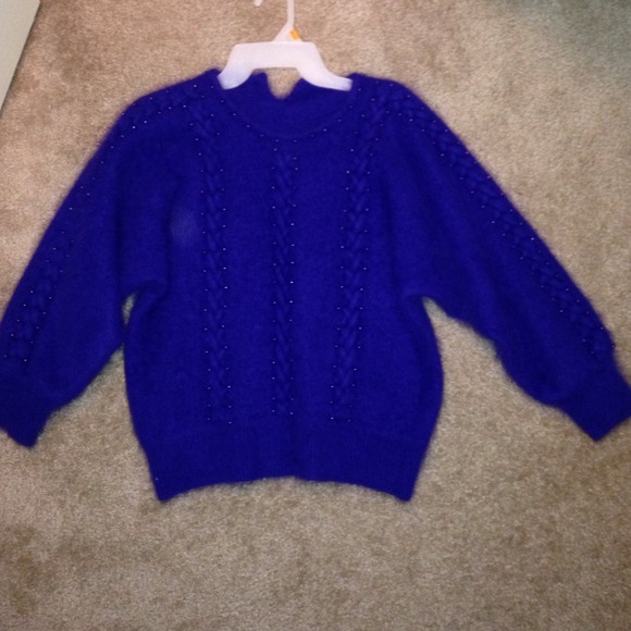 Blue sweater