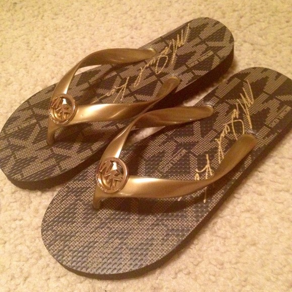 Authentic Michael Kors Flip Flops!