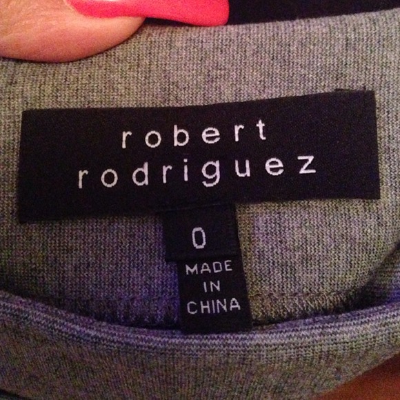 Gray Robert Rodriguez mini Skirt