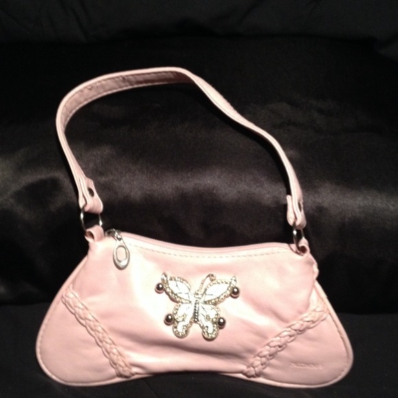 Italian Made Pink Leather Paccinni Bag