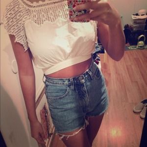 Vintage Guess High Waisted Shorts