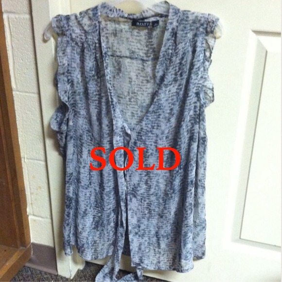 Sheer Sleeveless 3x Top